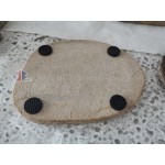 Home Decorations Natural River Stone Tray 