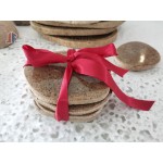 Natural River Stone Coasters