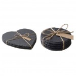 Slate and wood cheese board slate plates