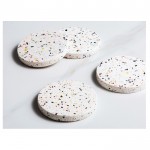 Decorative Terrazzo Stone Coasters for Home Decoration