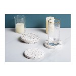 Decorative Terrazzo Stone Coasters for Home Decoration