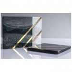 Home Decoration Square Marble Coasters Sets