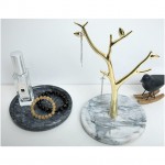 Marble Base Jewelry Earring Display Tree Rack