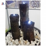Black basalt pillar fountains wholesale