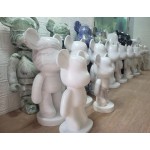 Marble Popular Modern Cartoon Bearbrick Figurine Sculpture