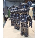 Escultura de oso de mármol de lujo único moderno Bearbrick 
