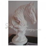 KB-501, Marble Horse Head Sculpture