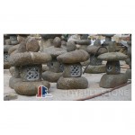 Boulder stone lanterns