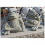 Granite Garden Decorative Funny Frog Animal Sculpture