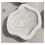 GBB-033-1, Irregular Natural Stone Bird Feeder Bowl