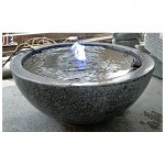 Фонтан-чаша из гранитного камня для сада