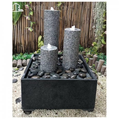 GFC-171,Outdoor&Indoor Slate Ripple Stone Water Fountain