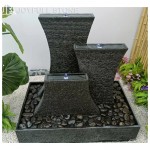 GFC-189, Outdoor Granite Flowing Waterfall Fountain