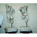 Customized Archaized Male Marble Torso Sculpture