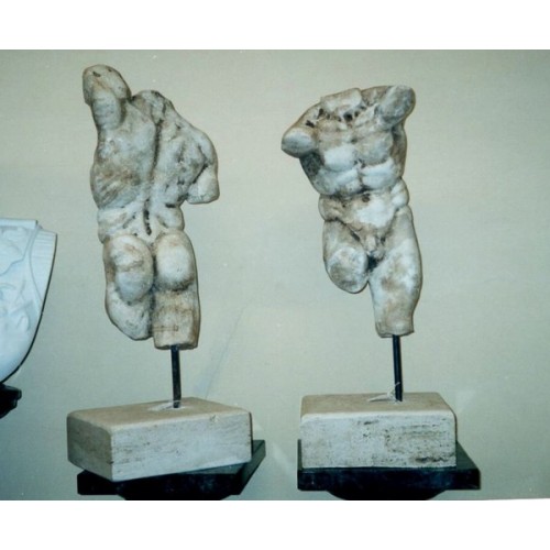 Customized Archaized Male Marble Torso Sculpture