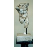 Customized Archaized Male Marble Torso Sculpture