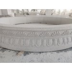 Customized Dragon Lantern Fountain Sculpture with Pool Surround