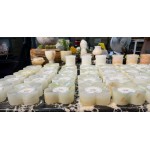 Luxury White Onyx Candle Holder with Scented Candle