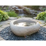 Natural stone basins