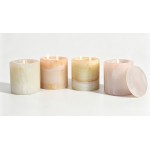 Luxury Jade Stone Candle Jars with Lid