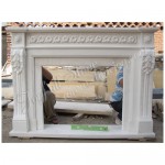 FG-539, Marble Modern Fireplace Surround