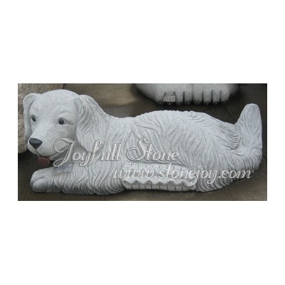 KA-387, granite dog statues