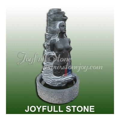 GFS-121, Black marble fountain