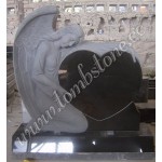 MS-001, Grey Granite Angel Monuments