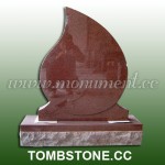 MH-014, Granite Headstones with Vases