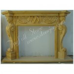 FG-044, White Marble Fireplace