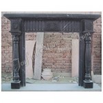 FG-044, White Marble Fireplace