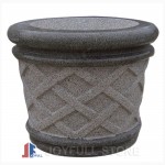 GP-013, Black granite Outdoor Planters