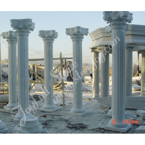 DC-091, White marble column