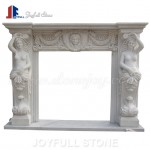 FC-226, White Marble Decorating Mantels