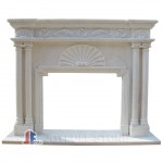 FC-226, White Marble Decorating Mantels