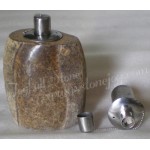 Natural stone oil lamp