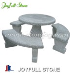 GT-001-3, grey granite table set