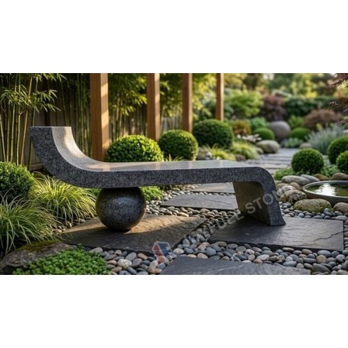 GT-061, Unique style granite bench