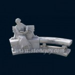 GT-316, White marble bench