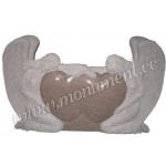 MS-002, double heart headstone