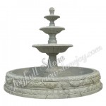 GFP-210, Large outdoor stone fountain