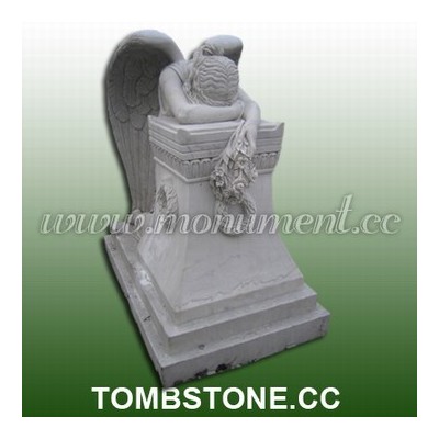 MS-029, Marble weeping angel memorials