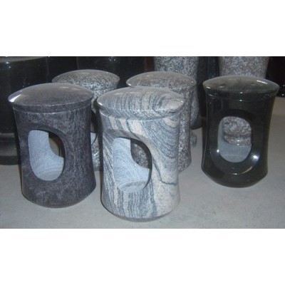 MA-315, Granite candlestick granite lanterns for cemtery