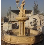 GFP-088, Carved white marble fountain