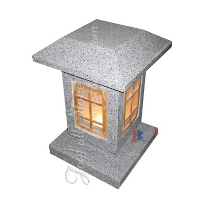 GL-234, Polished granite lanterns with wooden frame