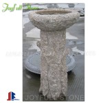 GBB-024, Yellow granite birdbath