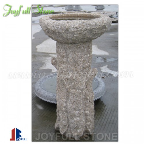 GBB-024, Yellow granite birdbath