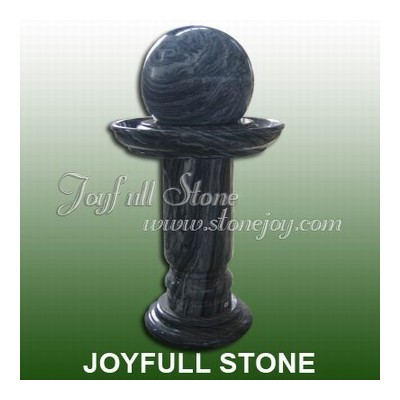 Granite Rotating wheel fountain