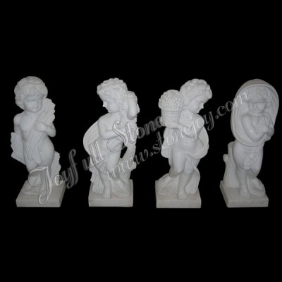 KC-319, Four Seasons Cherub Statues Set