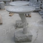 GW-602-1, Grey granite birdbath